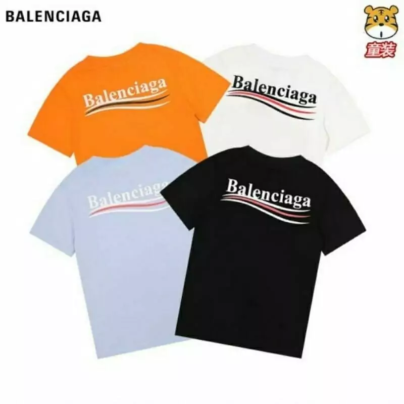 balenciaga enfants t-shirt manches courtes pour enfants s_a6a32a1